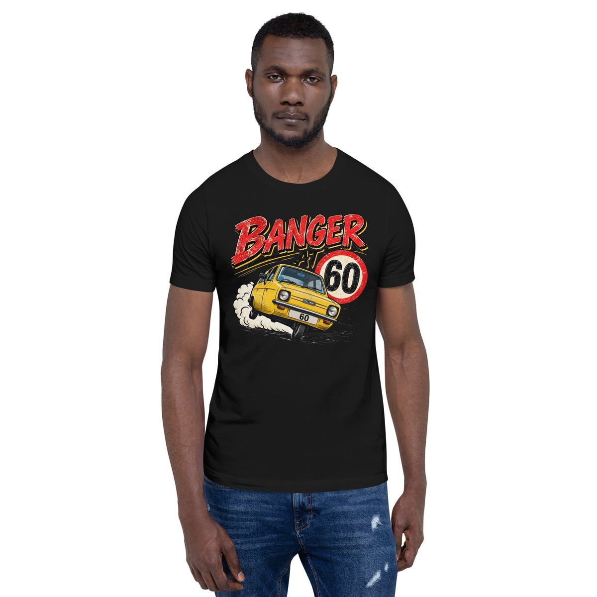 Banger At 60 Black Tee