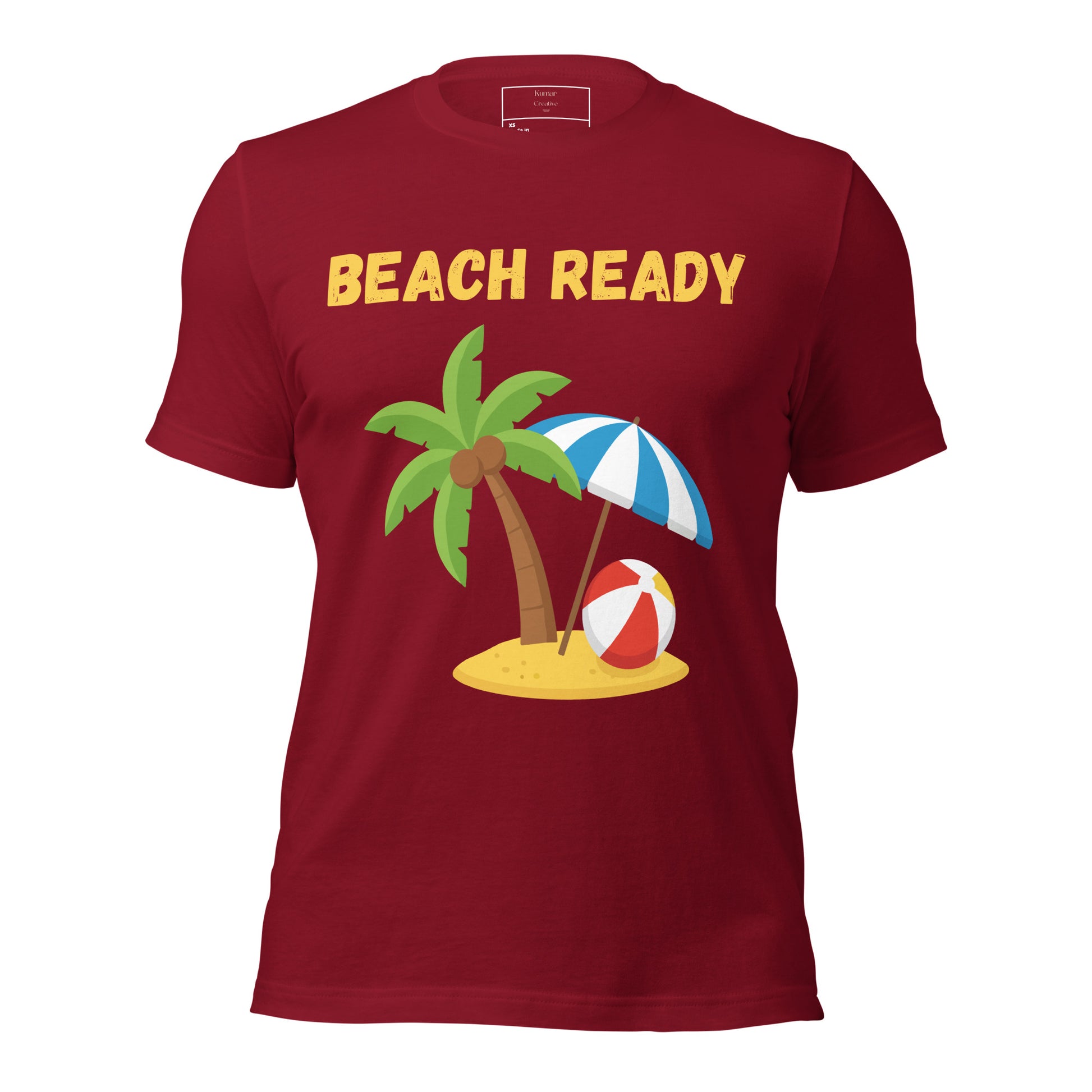 Beach Ready Red T-Shirt