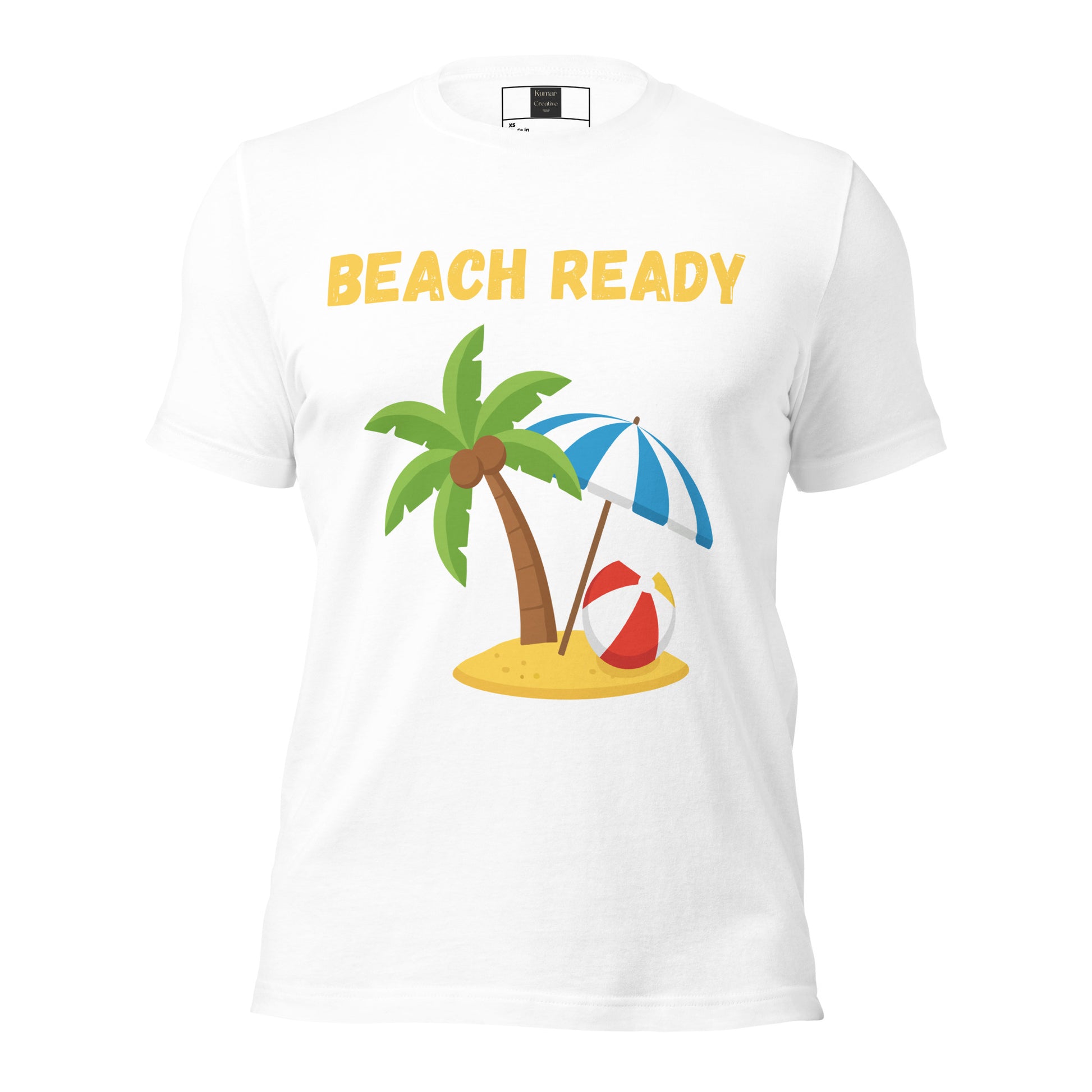 Beach Ready White Tee