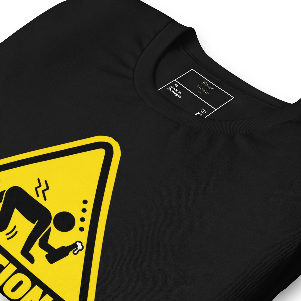 Caution Stag Party In progress Black Tee