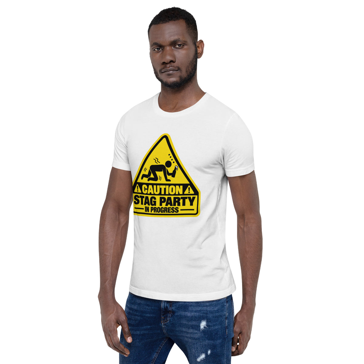 Caution Stag Party In Progress Tee