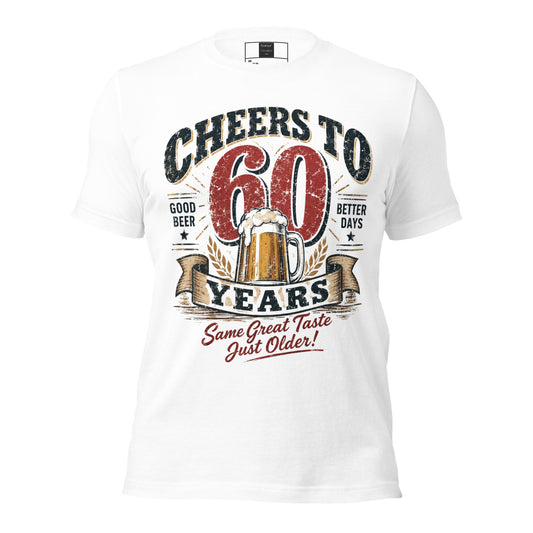 Cheers To 60 Years T-Shirt
