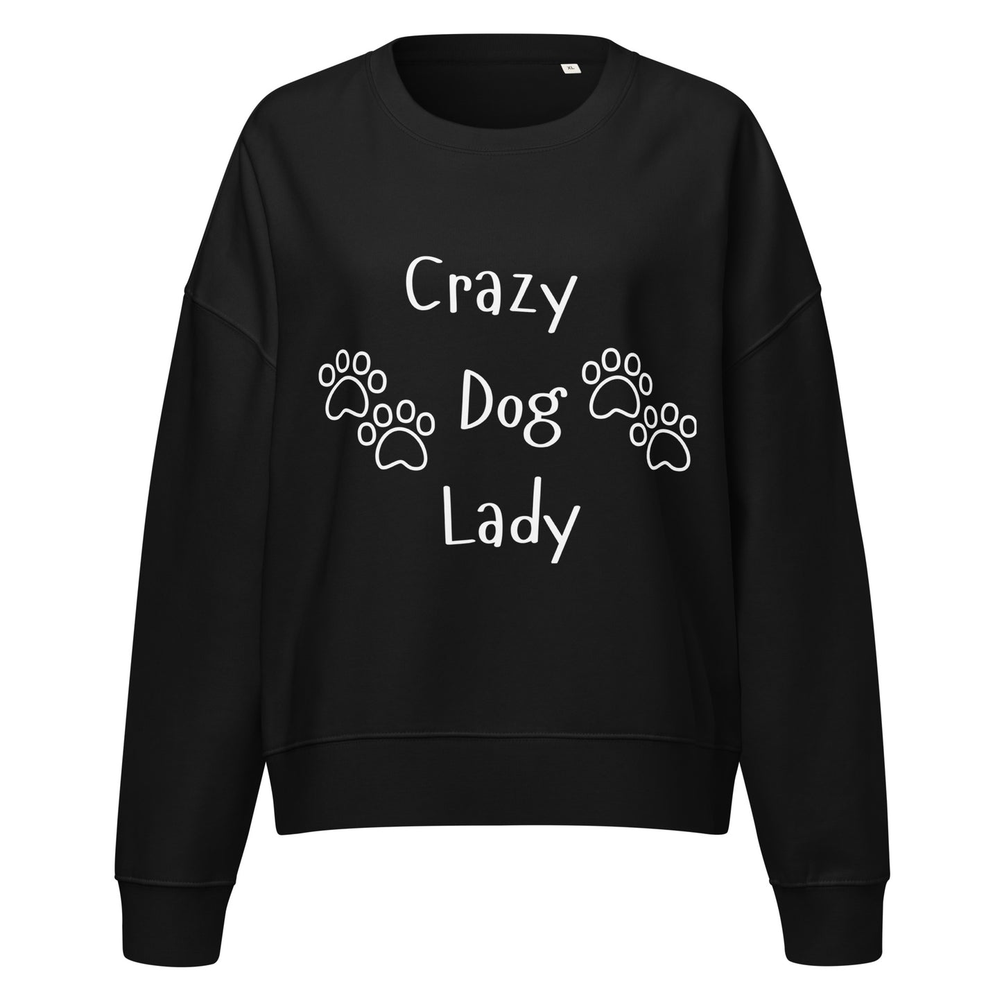 Crazy Dog Lady Sweatshirt (Black)
