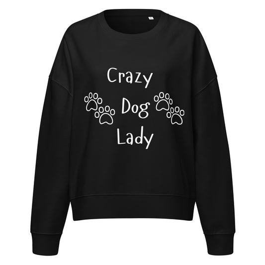 Crazy Dog Lady Sweatshirt (Black)