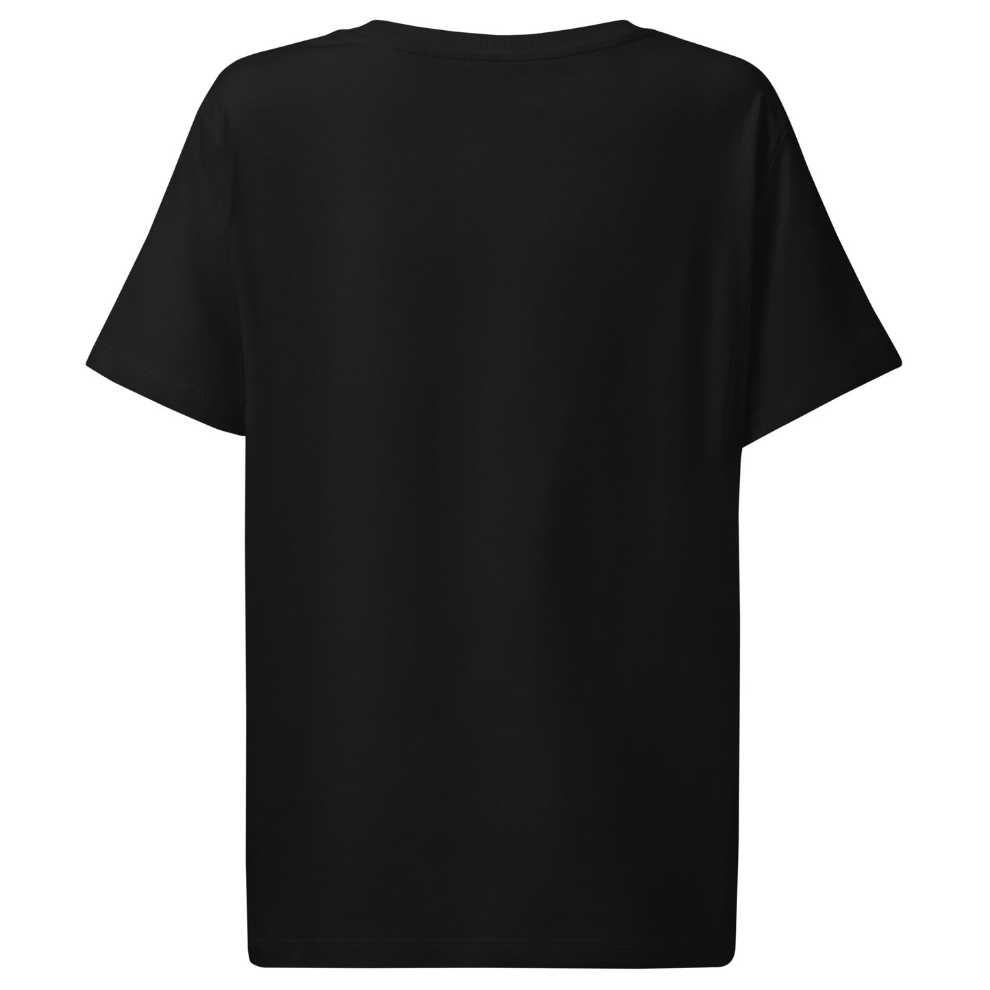 Back Of Black Crazy Dog Lady Tee