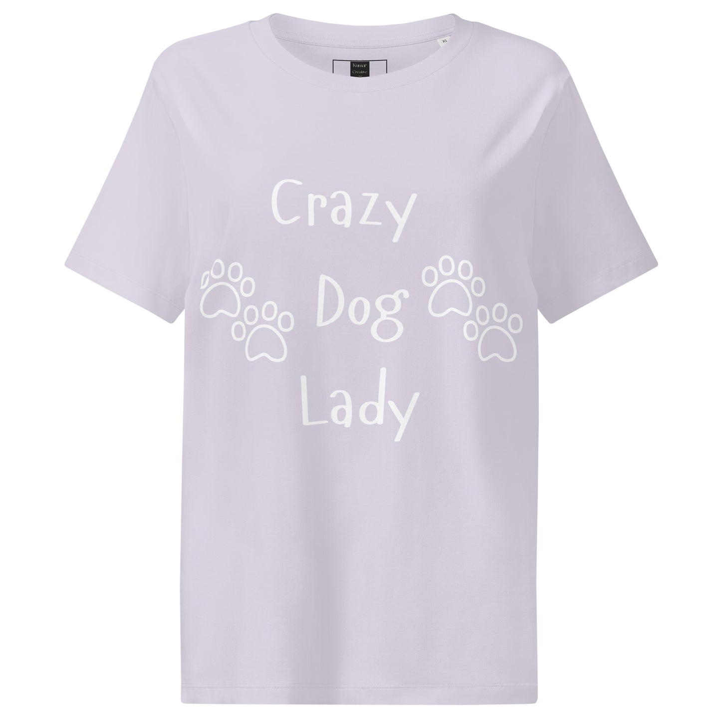 Lavender Crazy Dog Lady Tee