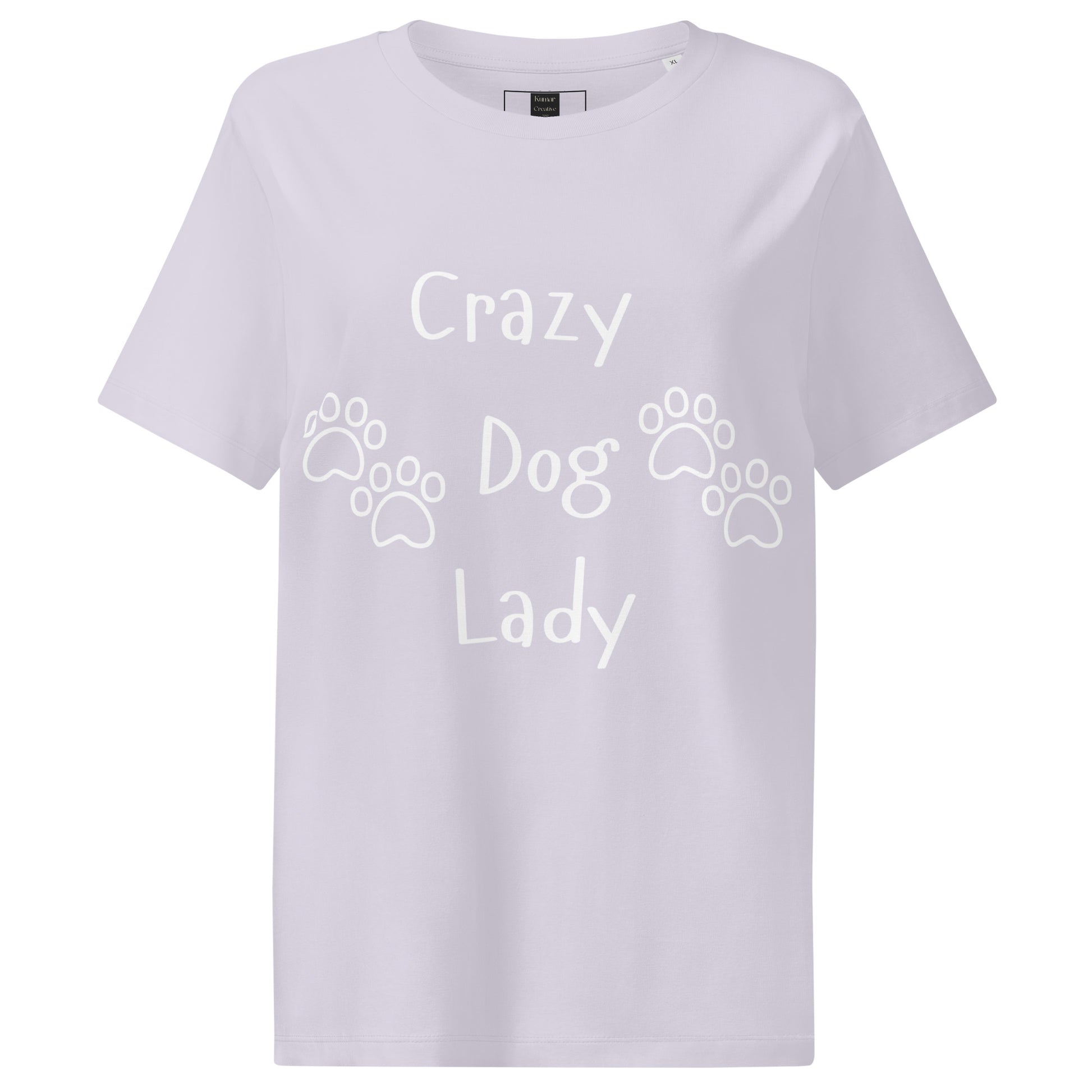 Lavender Crazy Dog Lady Tee