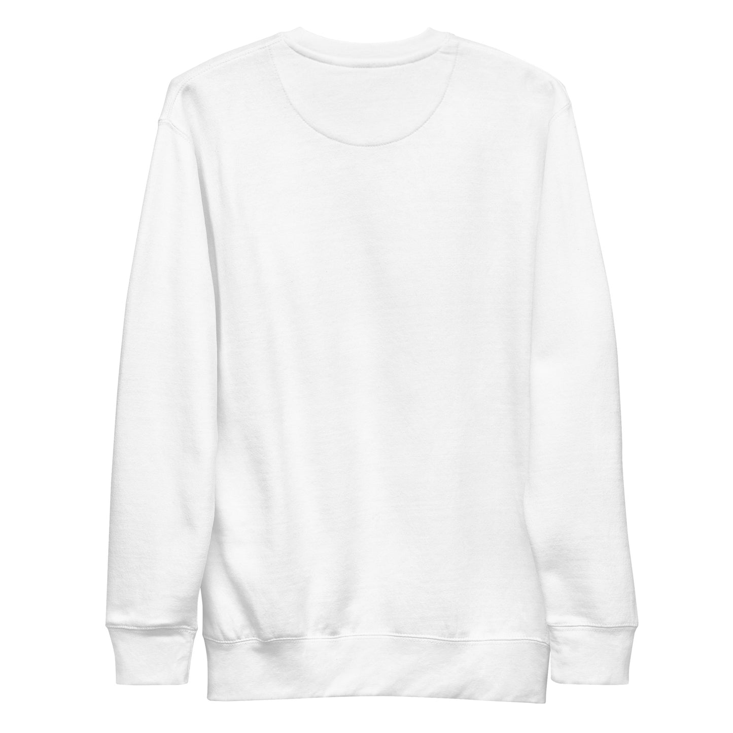 Back Of White Dad Rated Awesome Sweatshirt