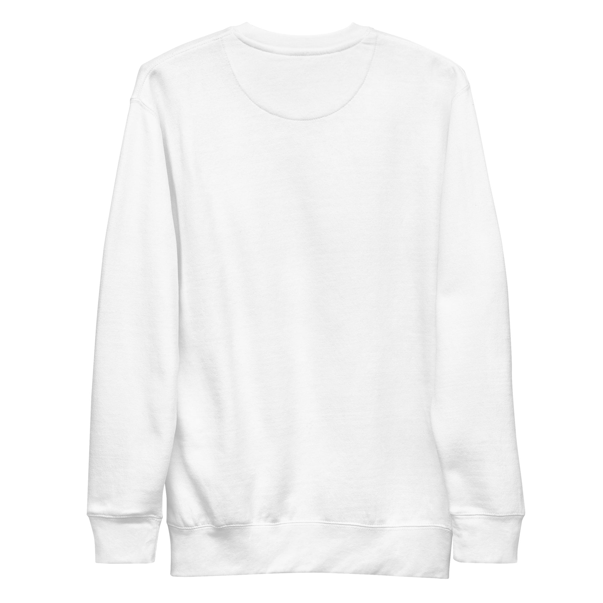 Back Of White Dad Rated Awesome Sweatshirt