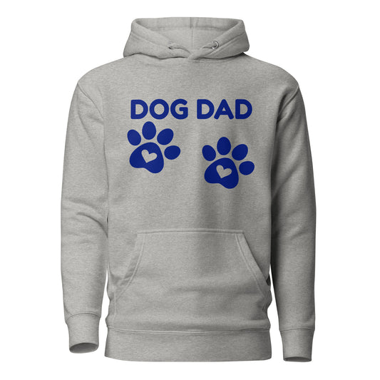 Dog Dad Grey Hoodie