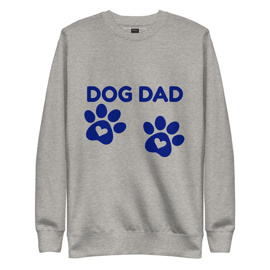 Dog Dad Grey Sweatshirt
