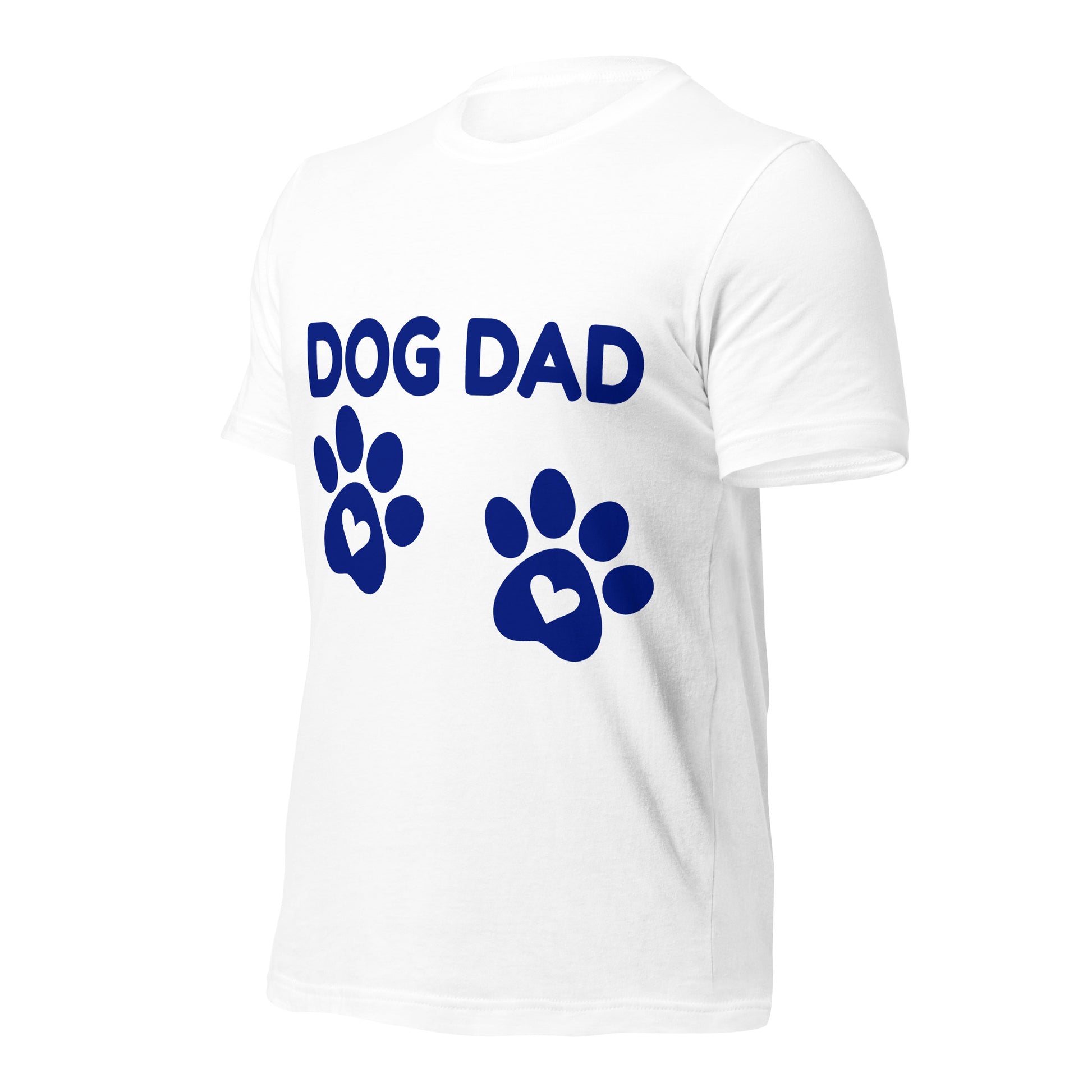 Side Of White Dog Dad T-Shirt
