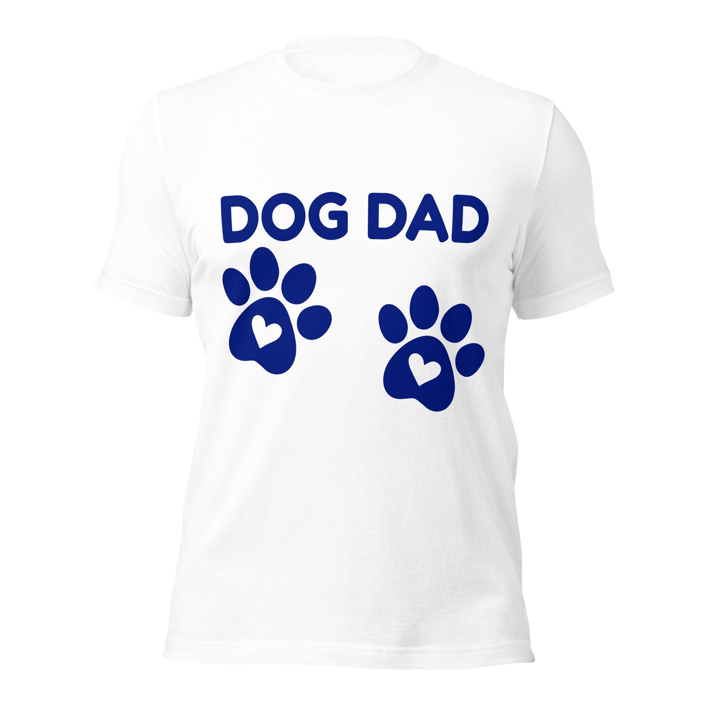 Dog Dad White T-Shirt