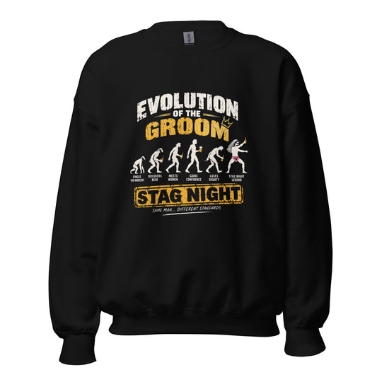 Evolution Of The Groom Stag Night Jumper