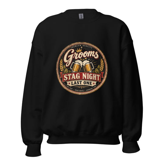 Grooms Last One Stag Night Jumper