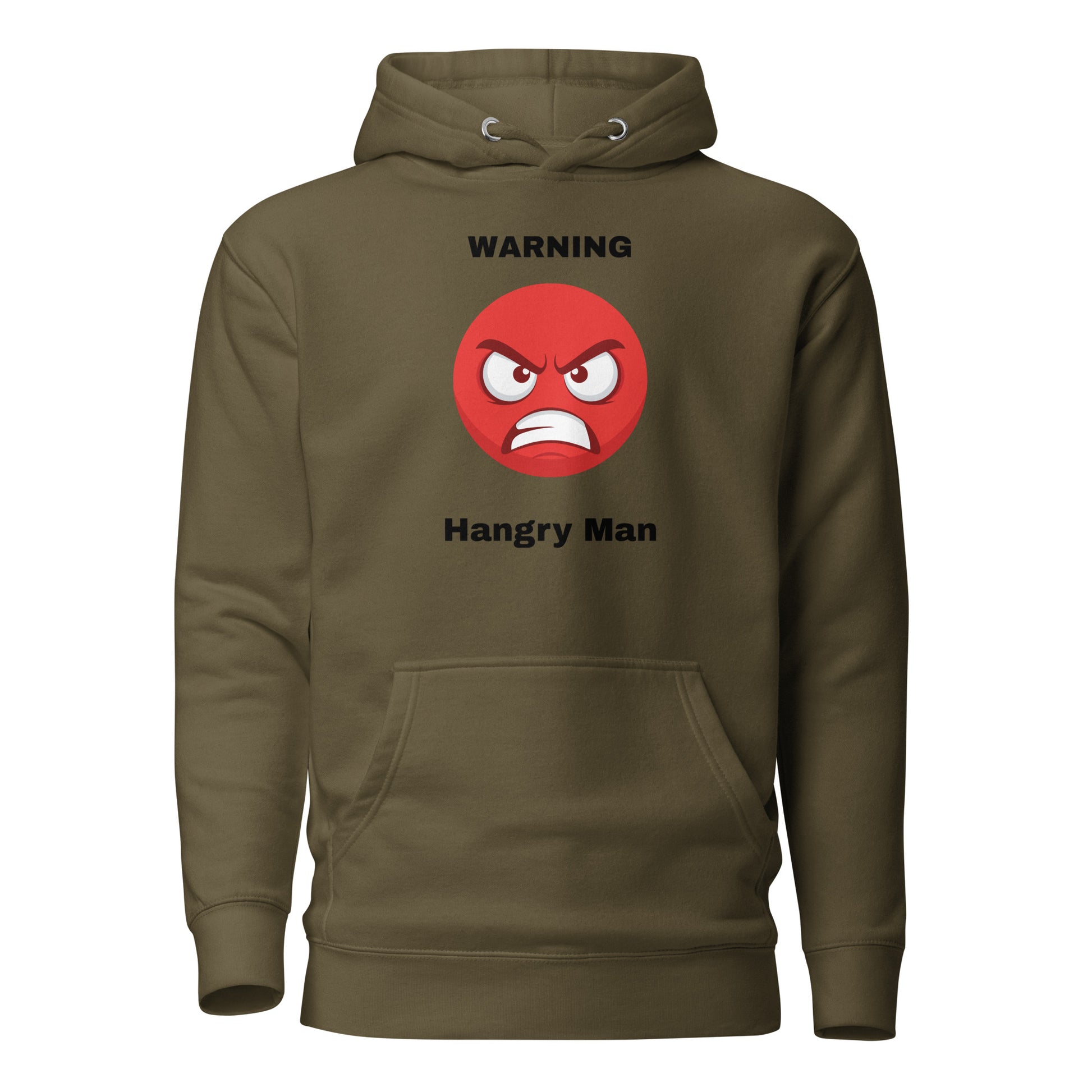 Hangry Man Brown Hoodie