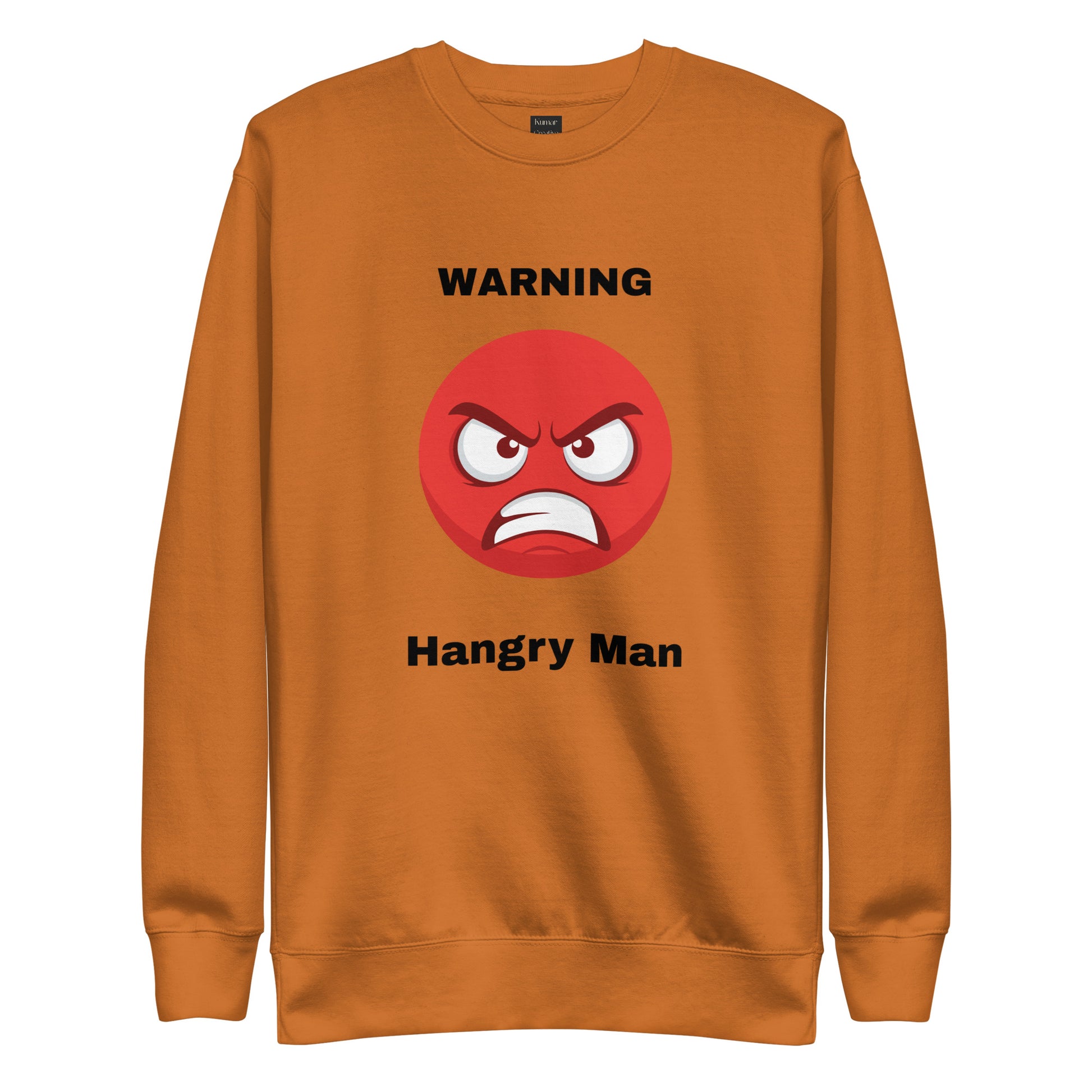 Hangry Man Brown Sweatshirt
