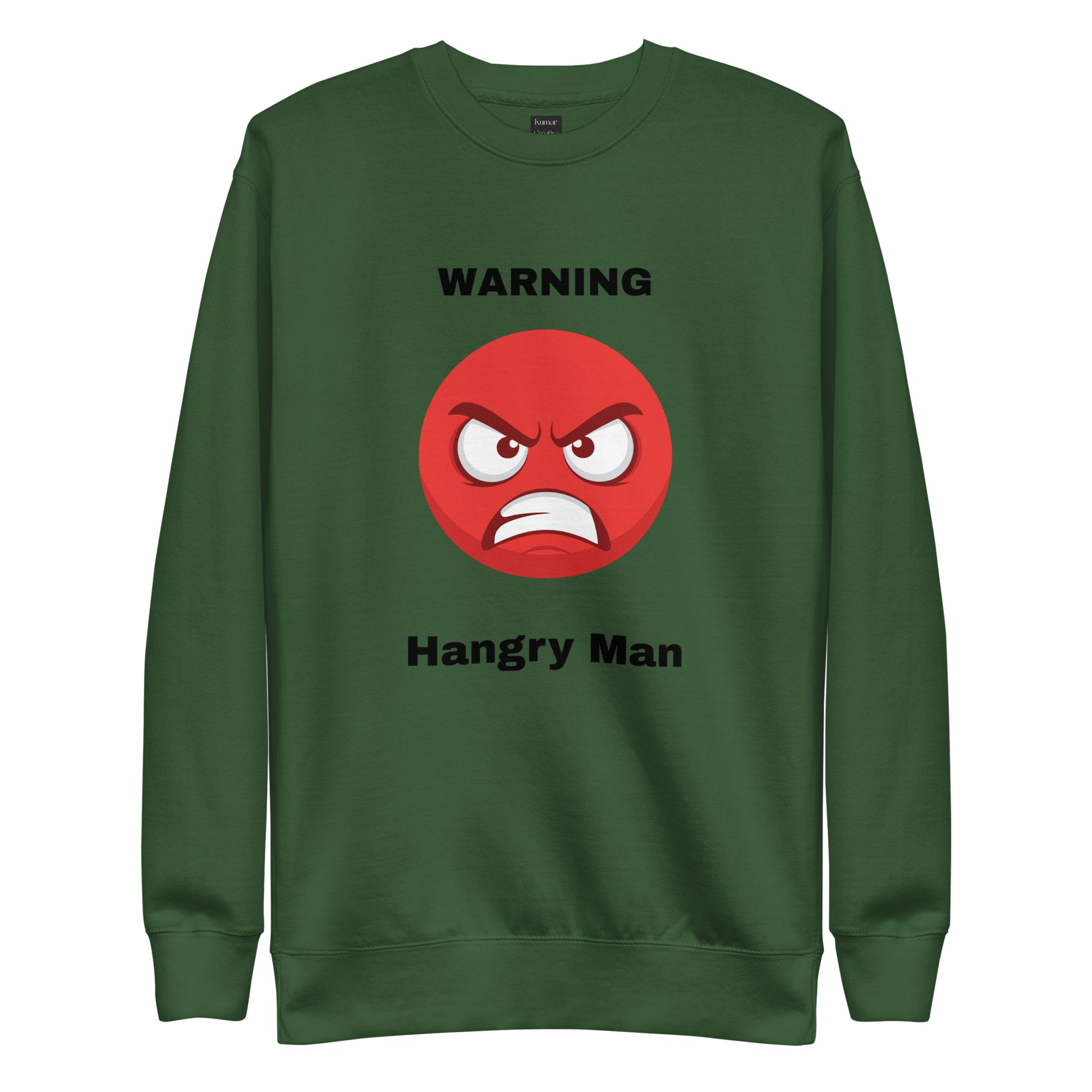 Green Hangry Man Sweat Top