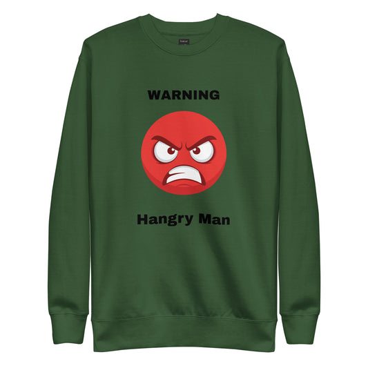 Green Hangry Man Sweat Top