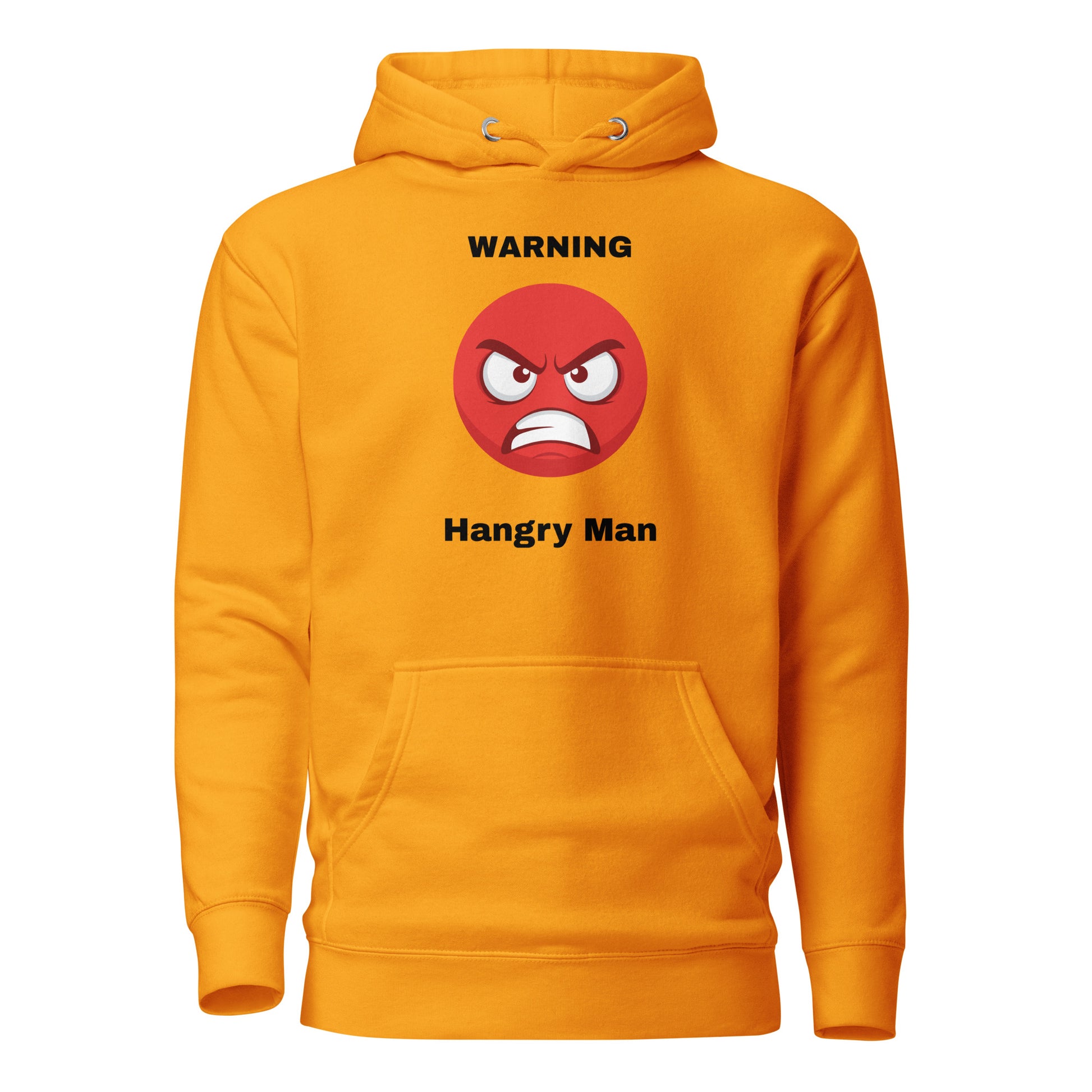 Hangry Man Yellow Hoodie