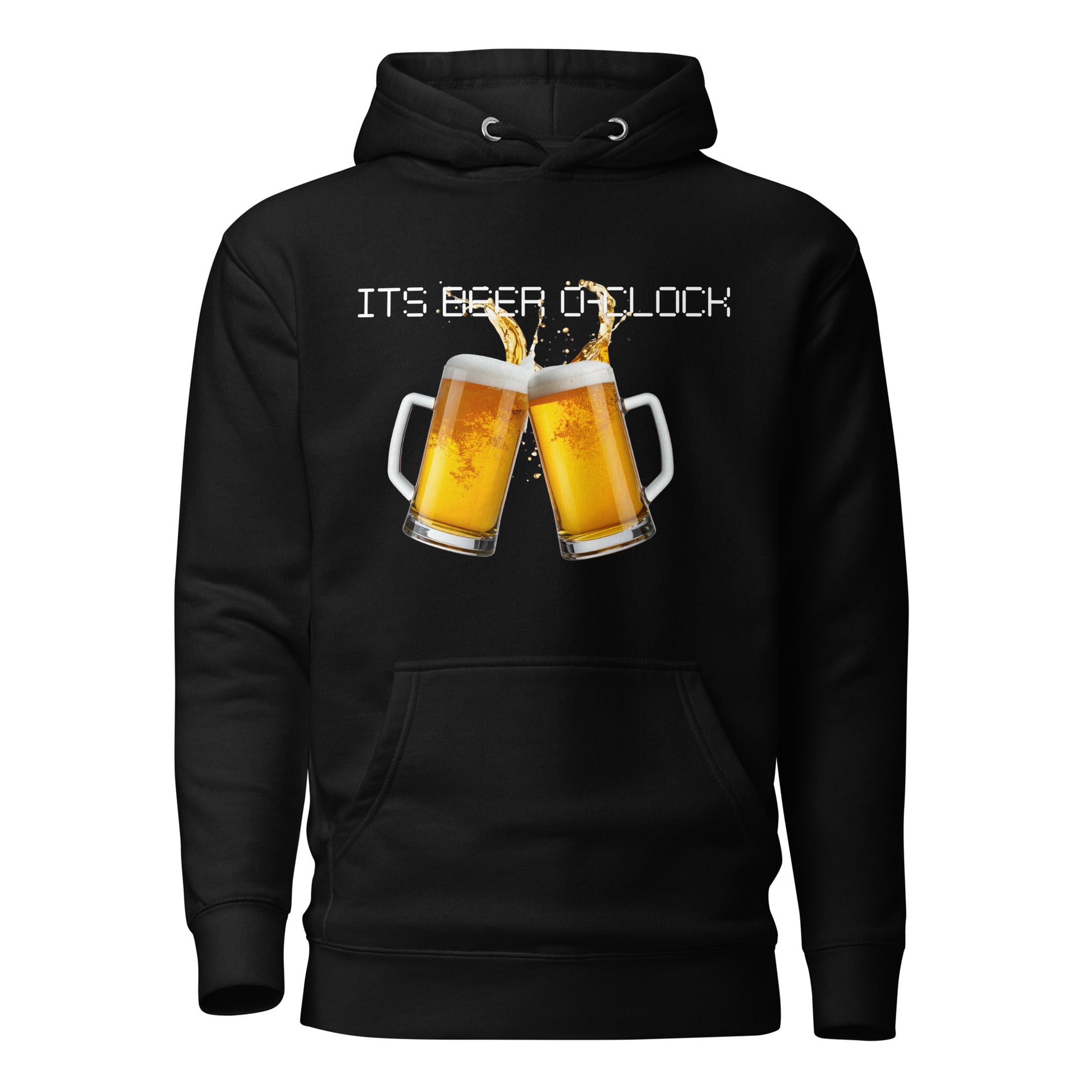 It's Beer O'Clock Hoodie (Black)