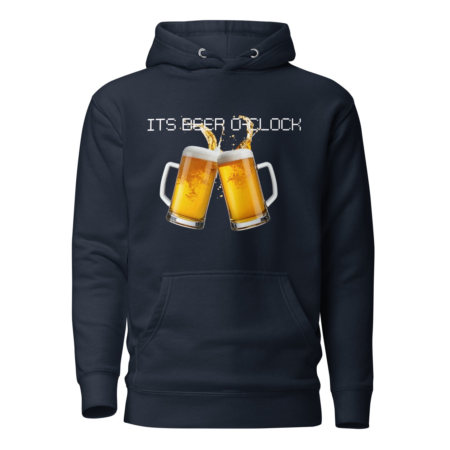 It's Beer O'Clock Navy Hoodie