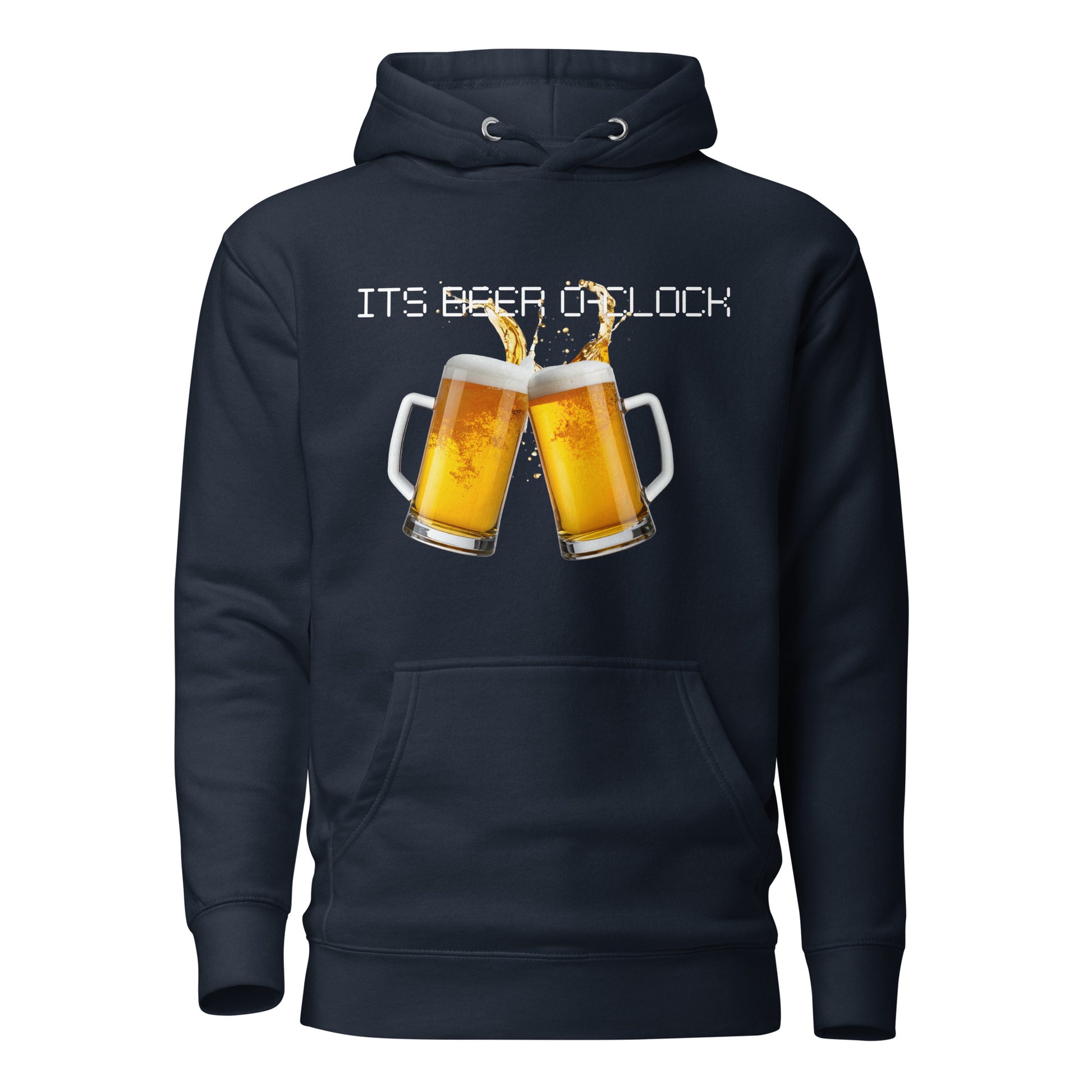 It's Beer O'Clock Navy Hoodie