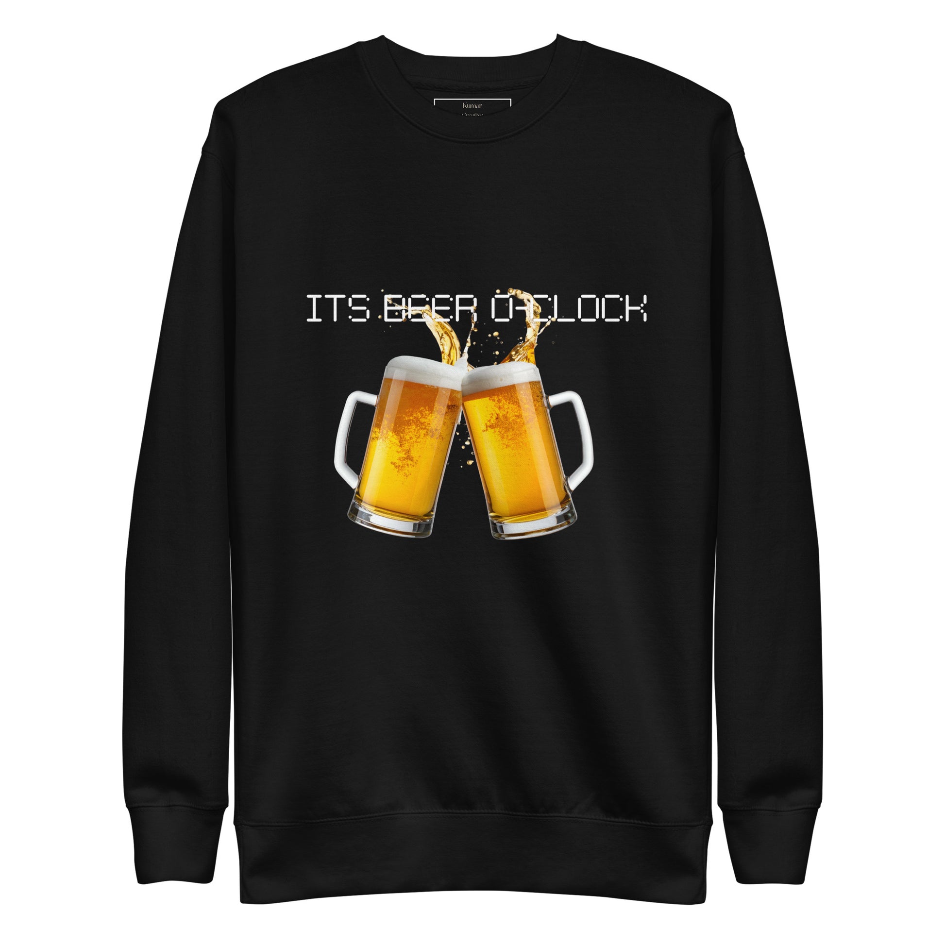 It's Beer O'Clock Sweatshirt (Black)