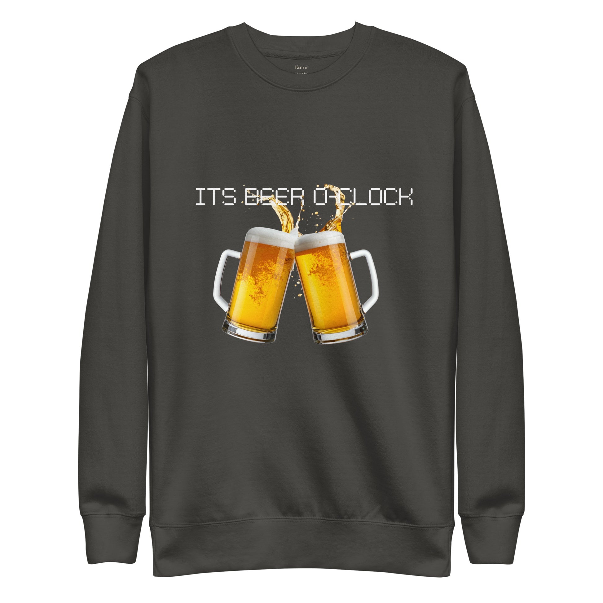 It's Beer O'Clock Grey Sweat Top