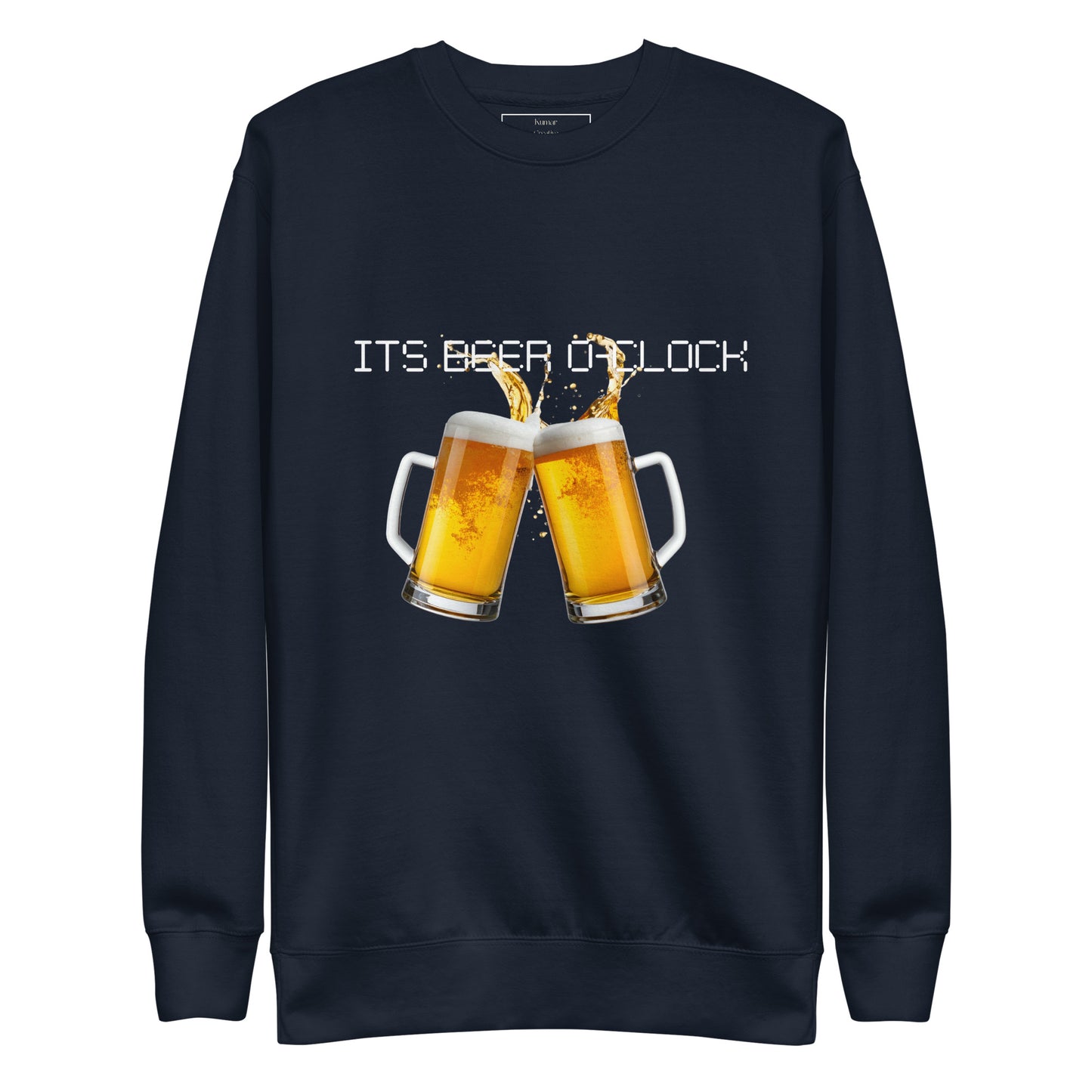 It's Beer O'Clock Navy Hoodie