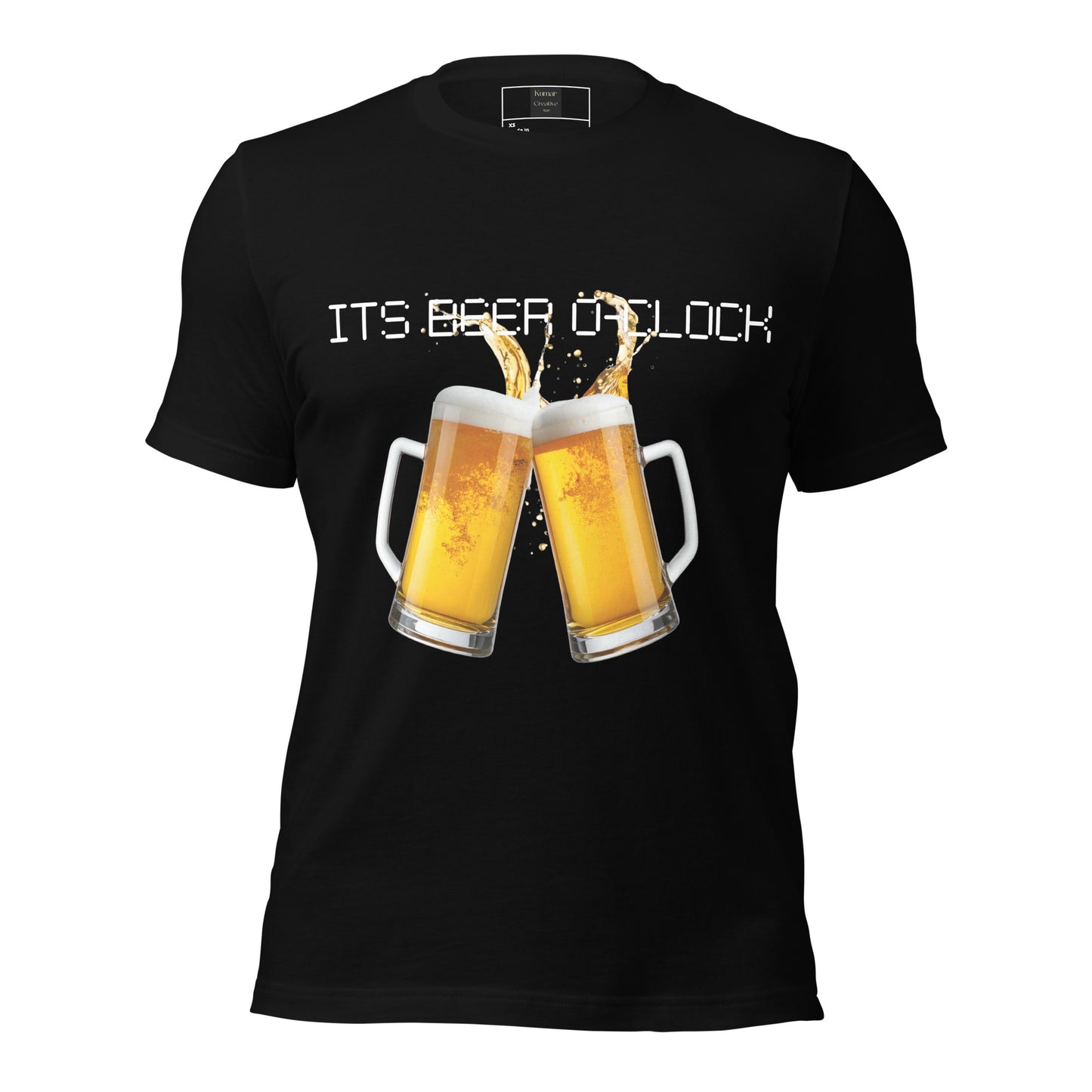 It's Beer O'Clock Black Tee