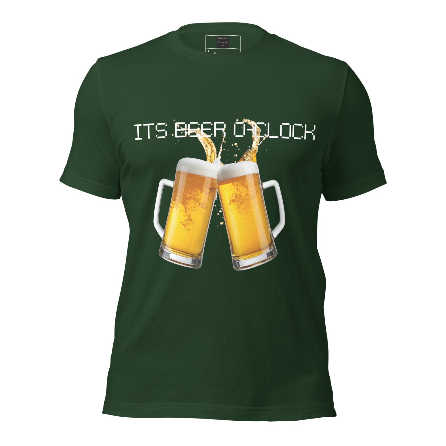 It's Beer O'Clock Tee (Forest Green)