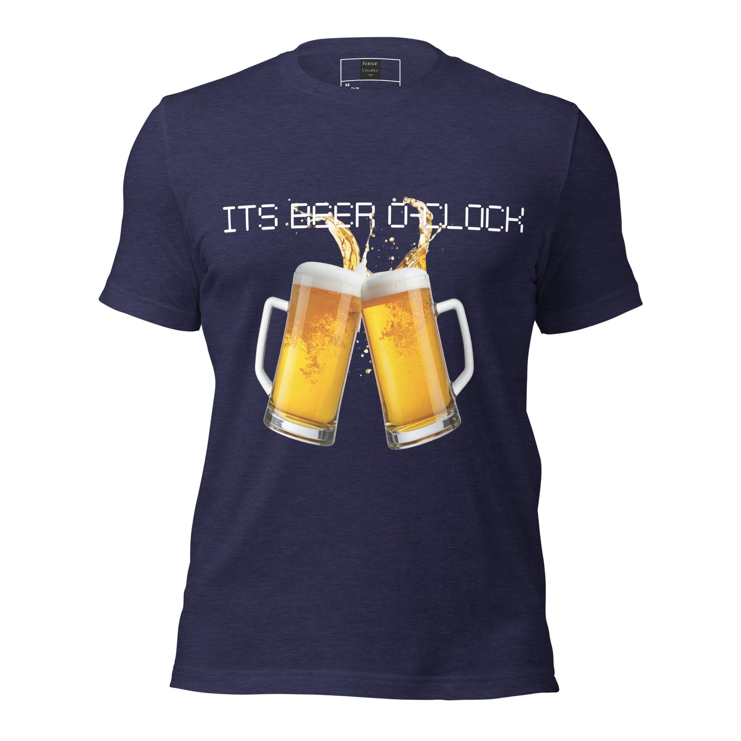 It's Beer O'clock Tee (Midnight Navy)