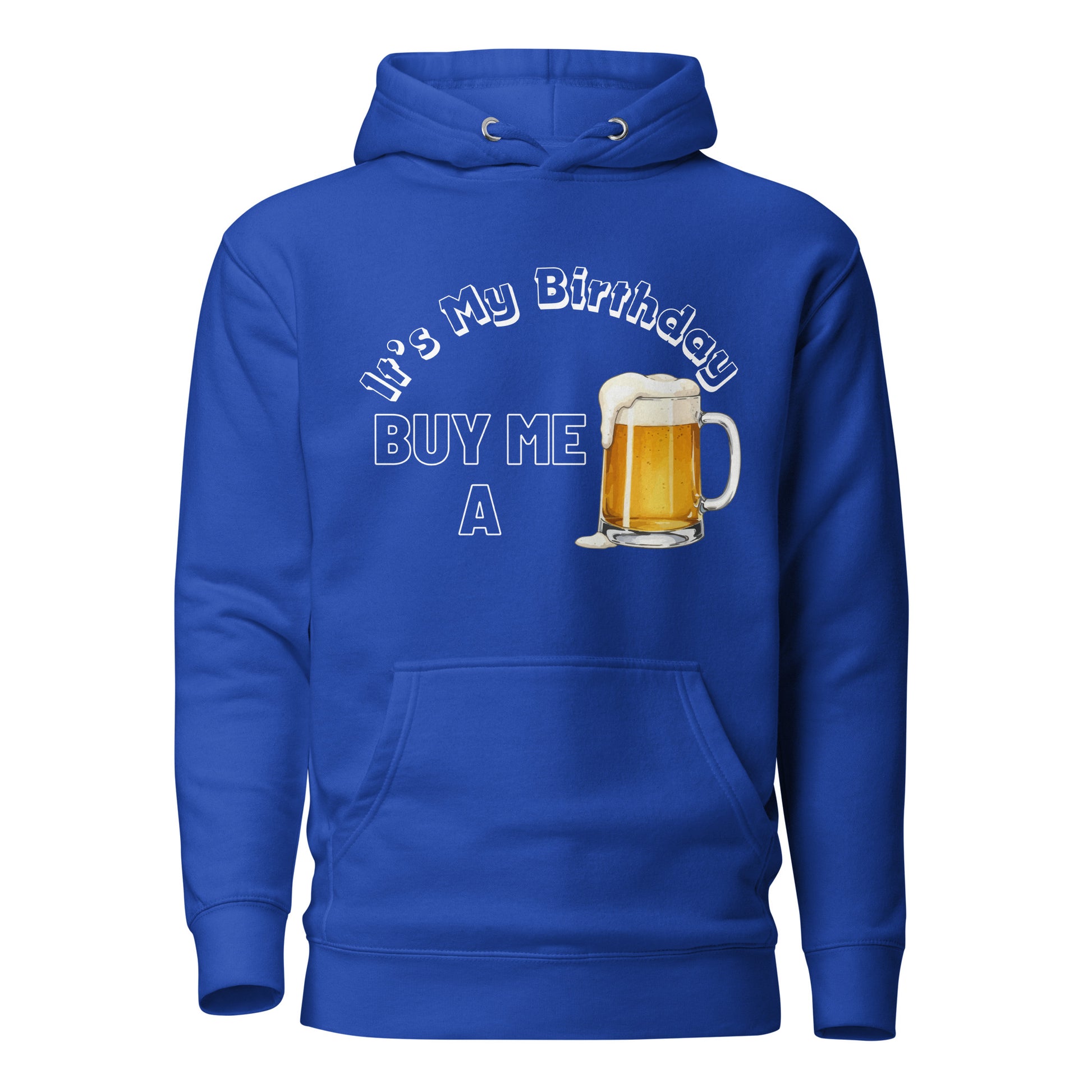 It's My Birthday Blue Hoodie