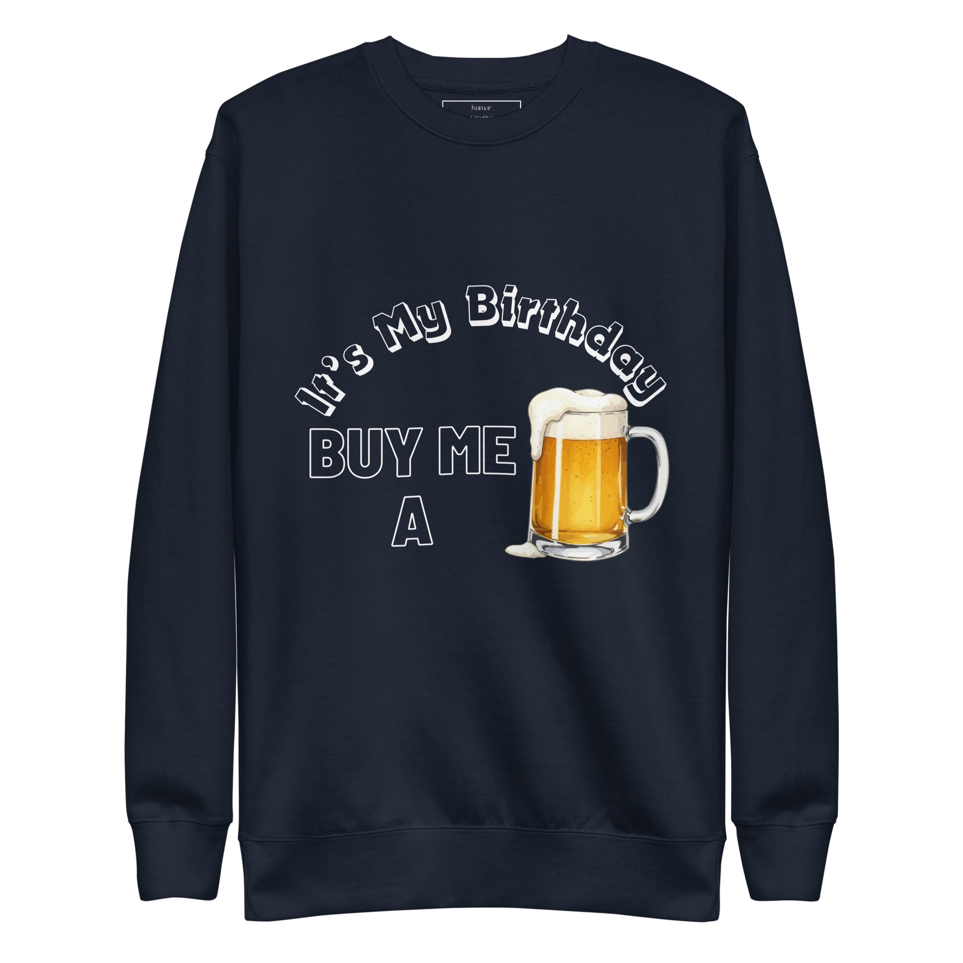 It's Birthday Sweatshirt (Navy)