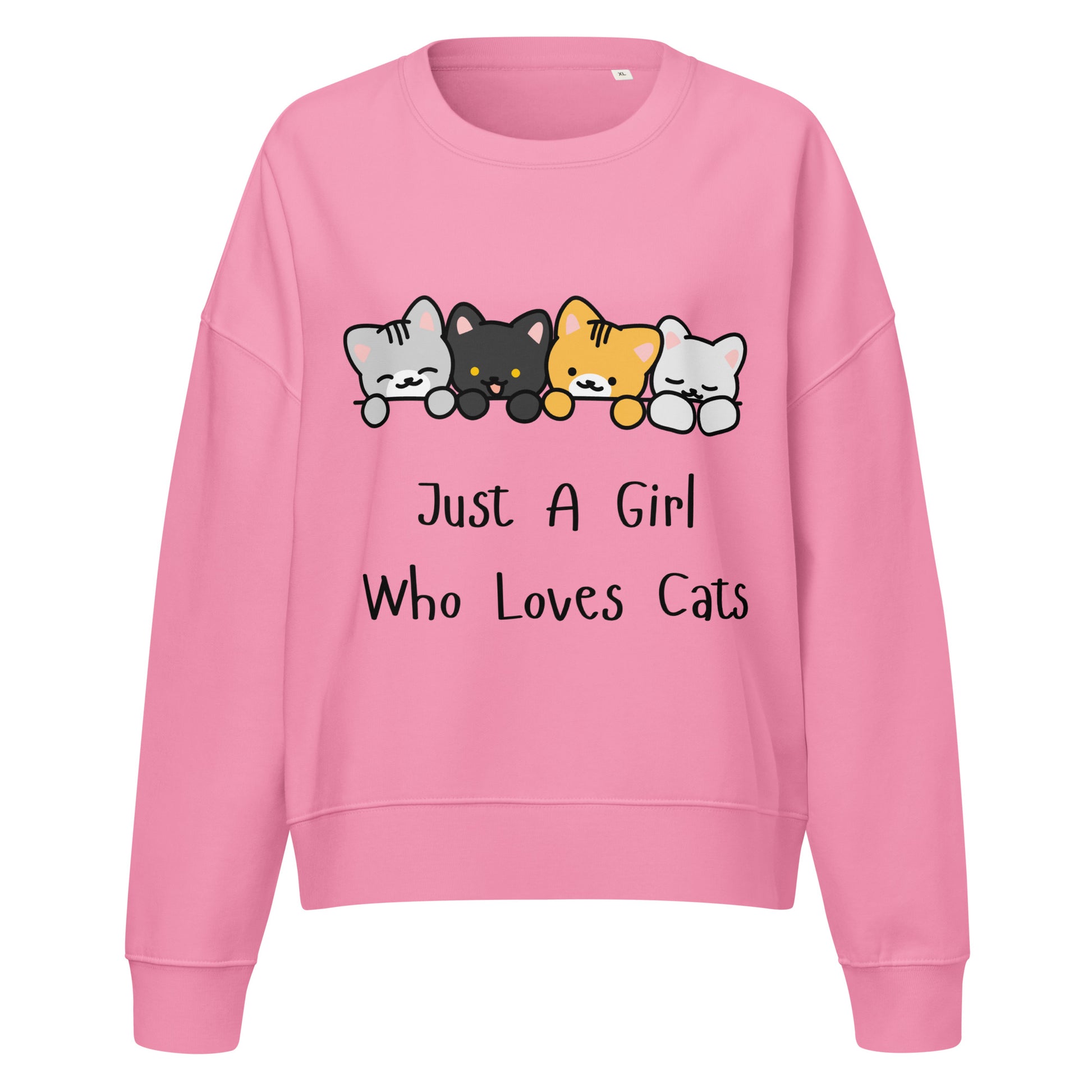 Just A Girl Who Loves Cats (Pink)