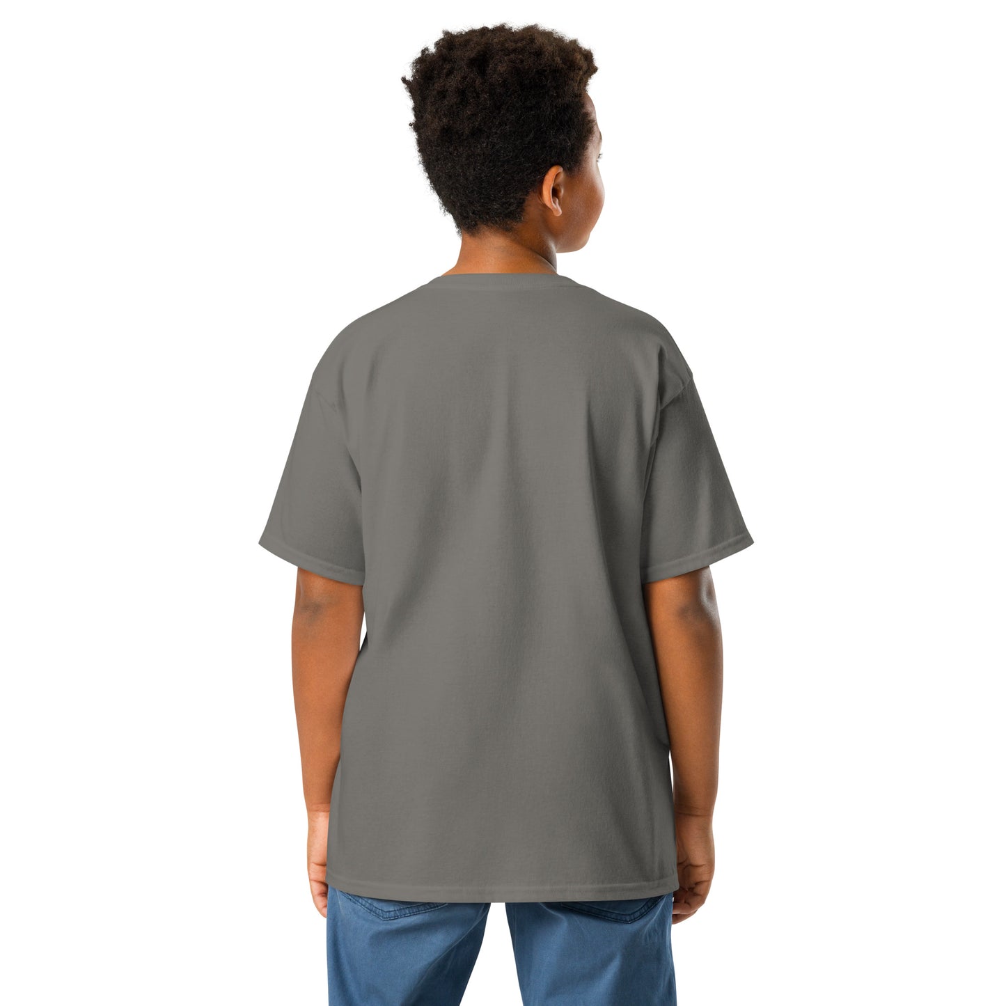 Back Of Kids Some Of My best Friends Are Fictional Grey T-Shirt