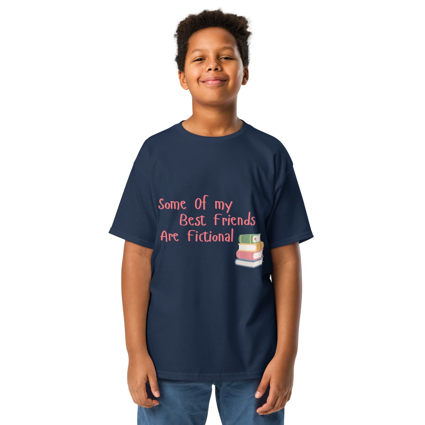 Some Of My Best Friends Are Fictional Navy Kids Tee