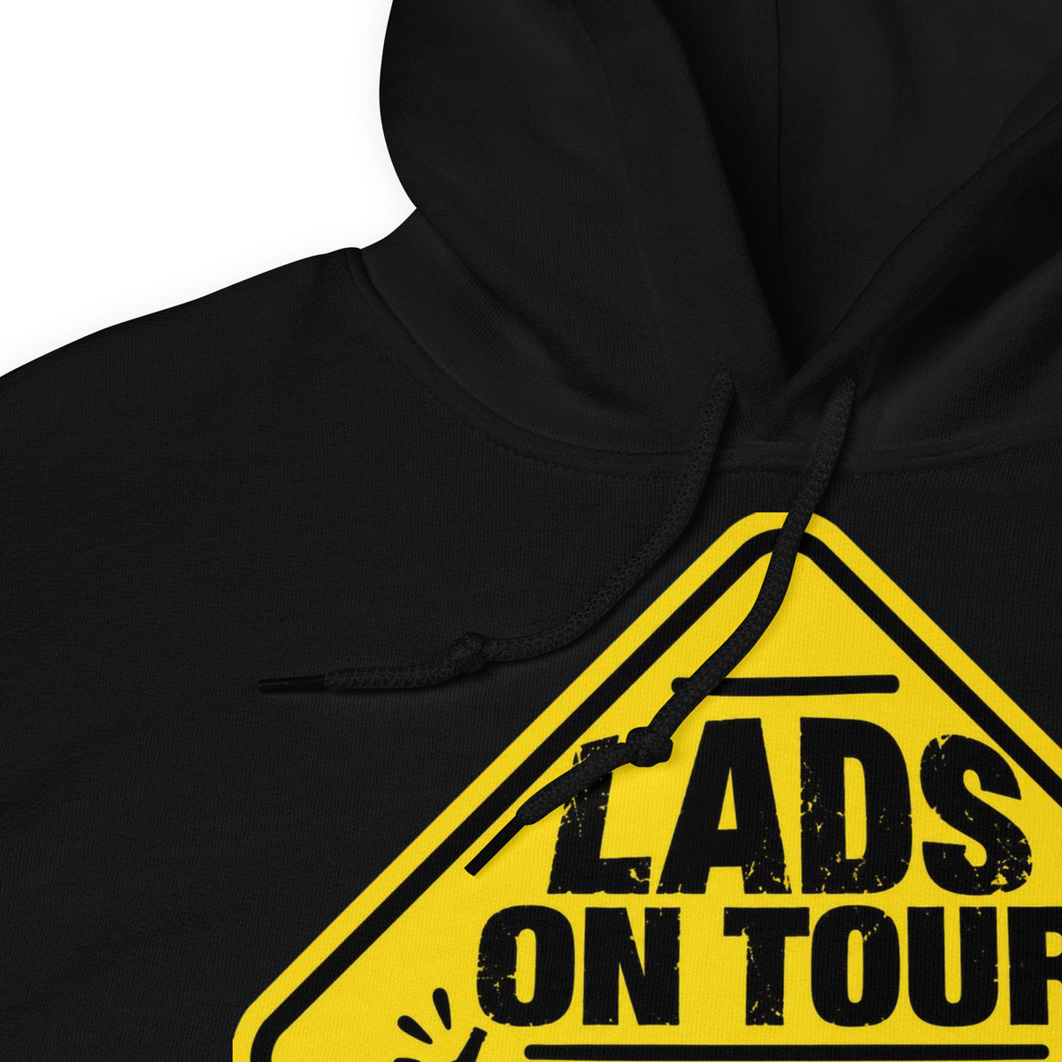 Lads On Tour Stag Do Black Hoodie