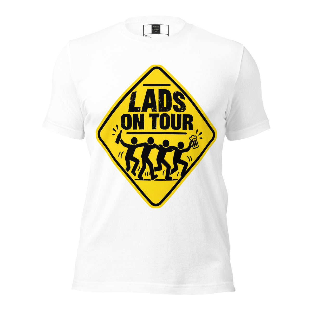 Lads On Tour Stag Do White T-Shirt