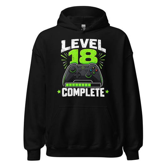 Level 18 Complete Birthday Hoodie