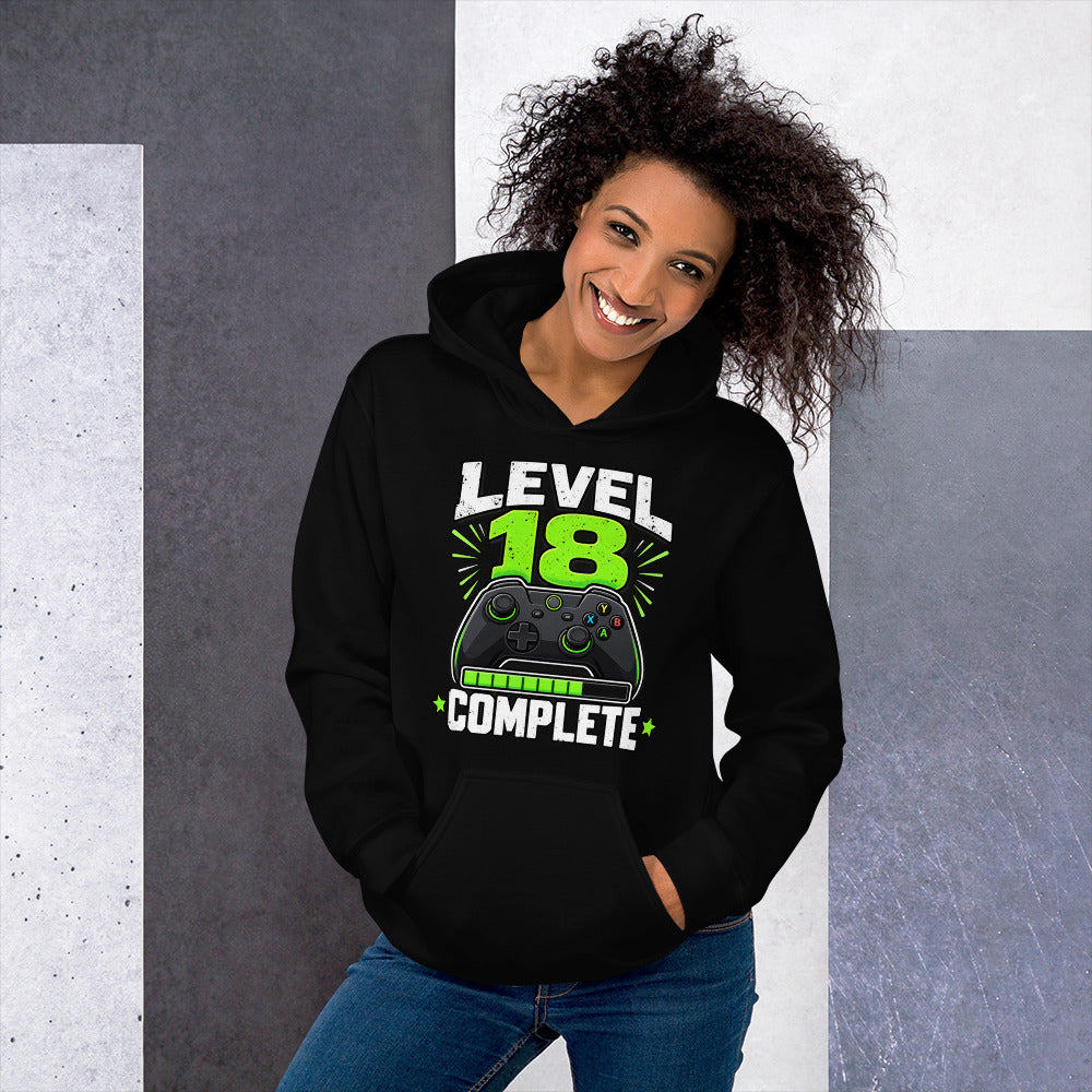 Level 18 Complete Birthday Hoody