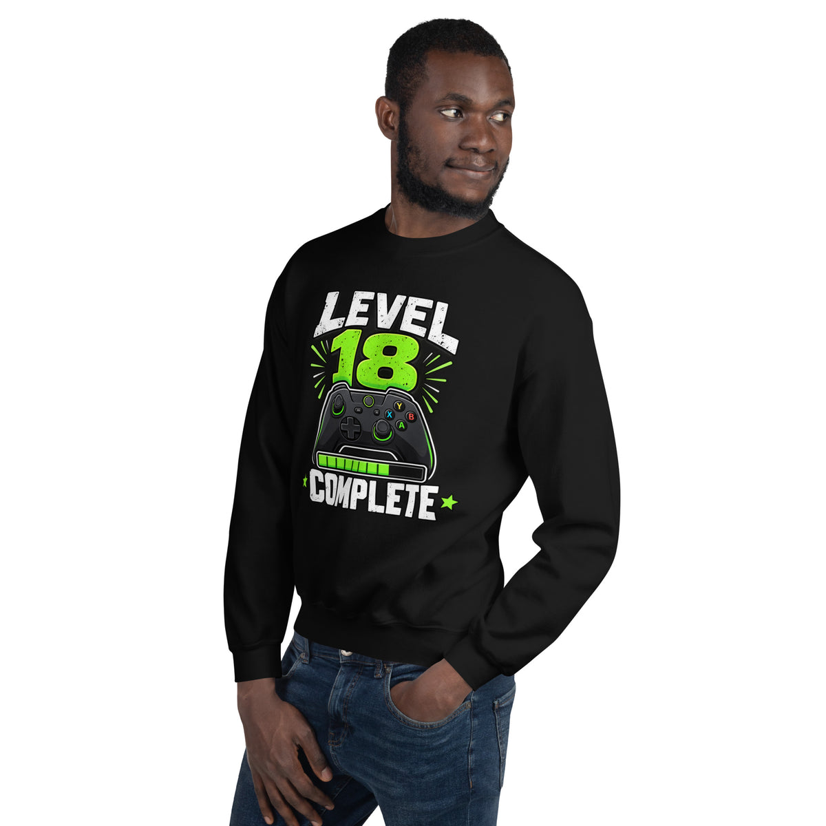 Level 18 Complete Birthday Sweatshirt