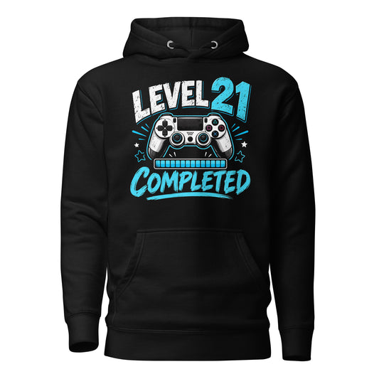Level 21 Completed Birthday Hoodie