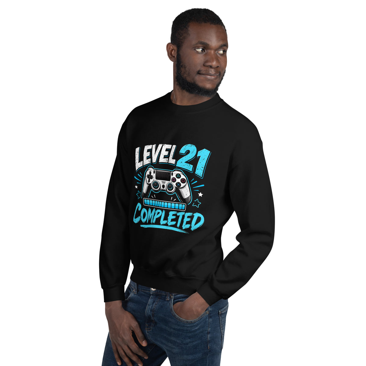 Level 21 Completed Birthday Sweatshirt