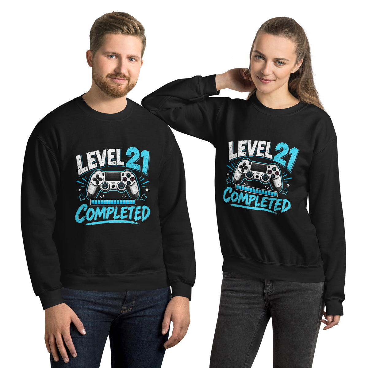 Level 21 Completed Unisex Birthday Jumper