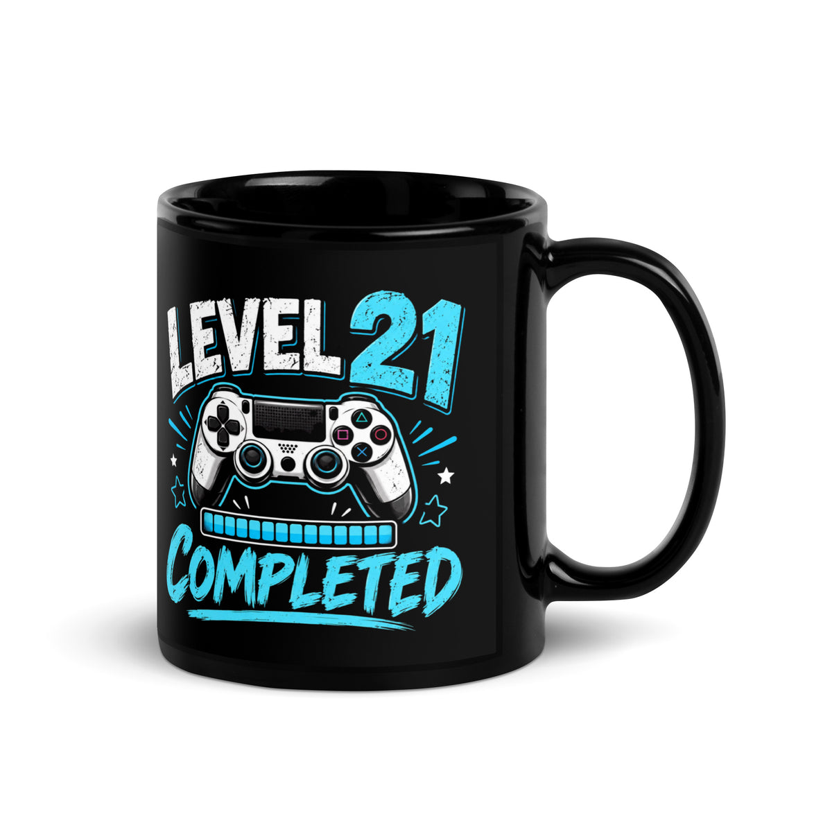 Level 21 Completed Birthday Mug