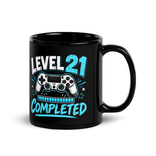 Level 21 Completed Birthday Mug