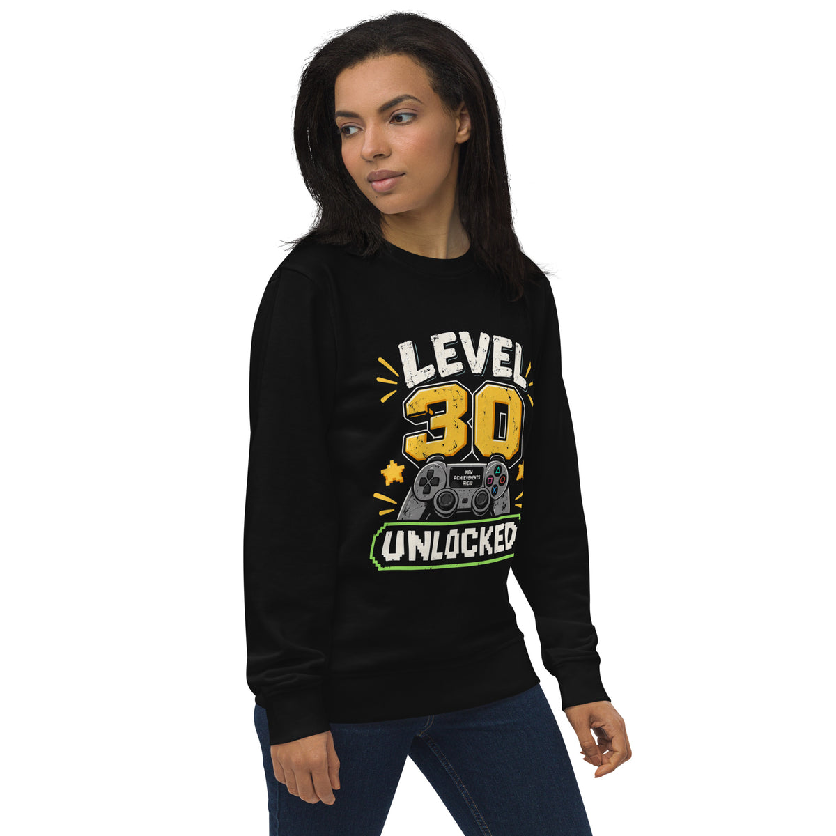 Level 30 Unlocked Gamer Birthday Jumper