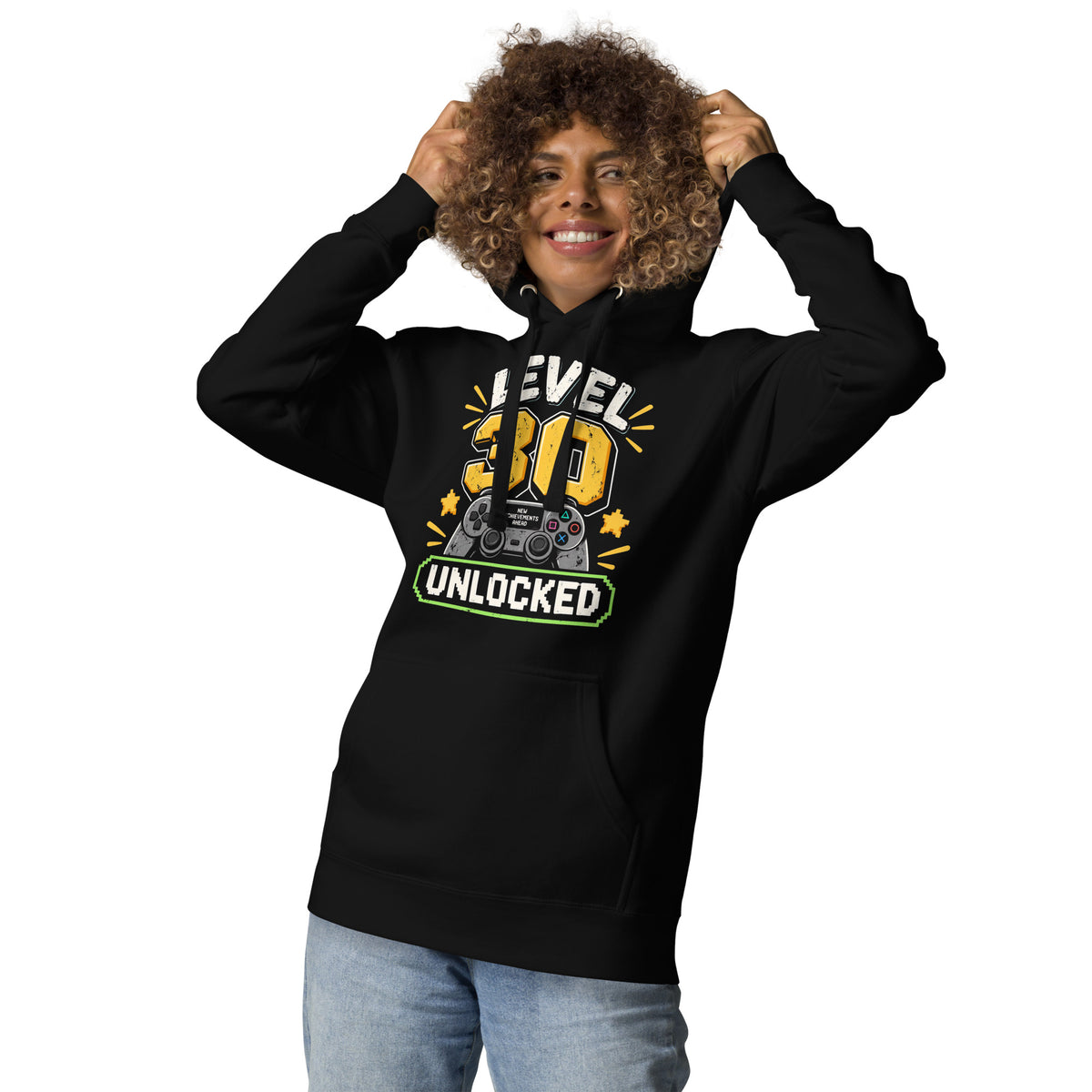 Level 30 Unlocked Gamer Party Hoodie